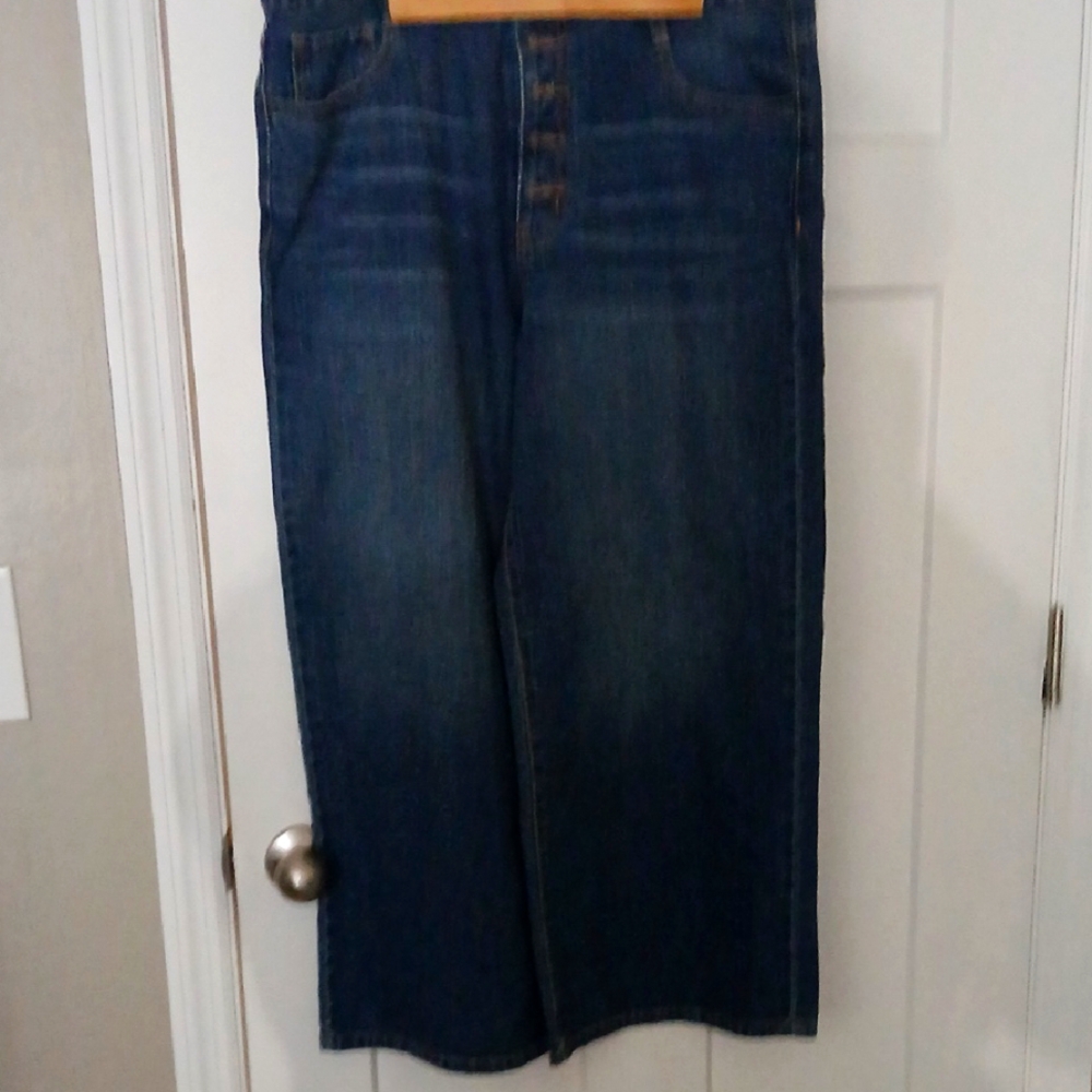 Time and Tru Blue Denim Capri